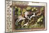 Deer Hunt, 15th Century-null-Mounted Giclee Print