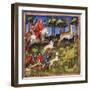 Deer Hunt, 15th Century-null-Framed Premium Giclee Print