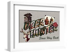 Deer Hunter, Since Way Back-Kate Ward Thacker-Framed Giclee Print