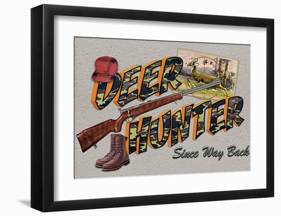 Deer Hunter-Kate Ward Thacker-Framed Giclee Print