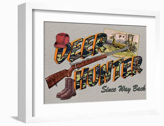 Deer Hunter-Kate Ward Thacker-Framed Giclee Print