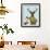 Deer in Christmas Sweater with Snowman-Fab Funky-Framed Art Print displayed on a wall