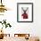 Deer in Ski Sweater-Fab Funky-Framed Art Print displayed on a wall