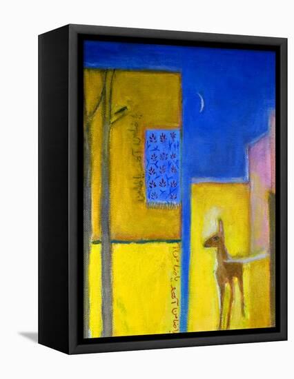 Deer in the City, 2011-Roya Salari-Framed Stretched Canvas