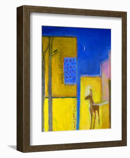 Deer in the City, 2011-Roya Salari-Framed Giclee Print