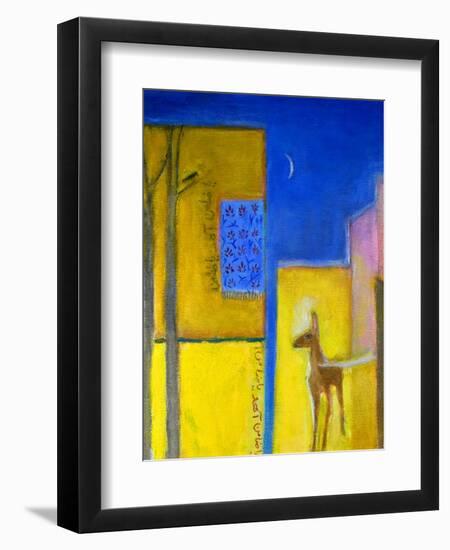 Deer in the City, 2011-Roya Salari-Framed Giclee Print