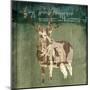 Deer In The Field-OnRei-Mounted Art Print