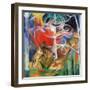 'Deer in the Forest I', 1911. Artist: Marc Franz-Marc Franz-Framed Giclee Print