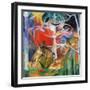 'Deer in the Forest I', 1911. Artist: Marc Franz-Marc Franz-Framed Giclee Print