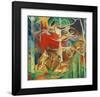 Deer in the Forest I-Franz Marc-Framed Giclee Print