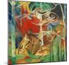 Deer in the Forest I-Franz Marc-Mounted Giclee Print