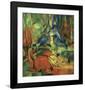 Deer in the forest II 1914-Franz Marc-Framed Giclee Print