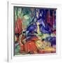 Deer in the Forest II, 1914-Franz Marc-Framed Giclee Print