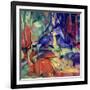 Deer in the Forest II, 1914-Franz Marc-Framed Giclee Print