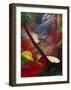 Deer in the Forest II-Franz Marc-Framed Giclee Print