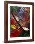 Deer in the Forest II-Franz Marc-Framed Giclee Print