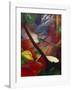 Deer in the Forest II-Franz Marc-Framed Giclee Print