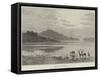 Deer Island, Loch Lomond, Picture in the Dudley Gallery-Walter Severn-Framed Stretched Canvas