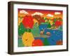 Deer Lake-Mark Frost-Framed Giclee Print