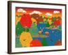 Deer Lake-Mark Frost-Framed Giclee Print