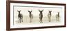 Deer Line I-Grace Popp-Framed Premium Giclee Print