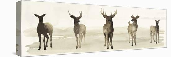 Deer Line I-Grace Popp-Stretched Canvas