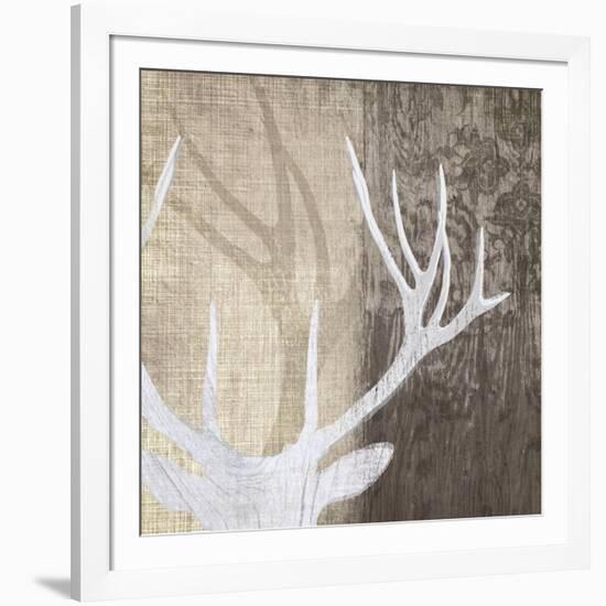 Deer Lodge II-Tandi Venter-Framed Art Print