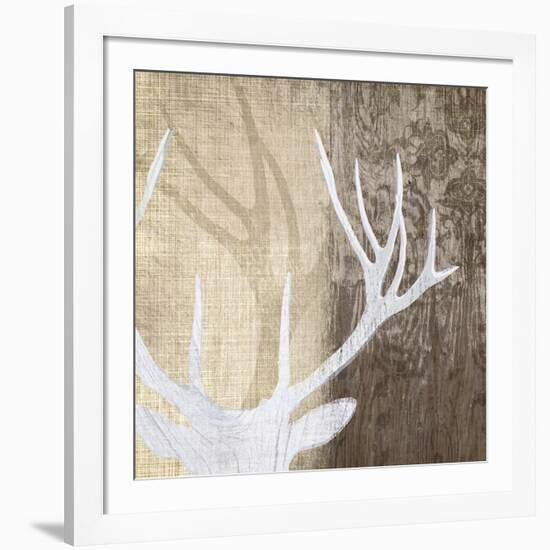 Deer Lodge II-Tandi Venter-Framed Art Print