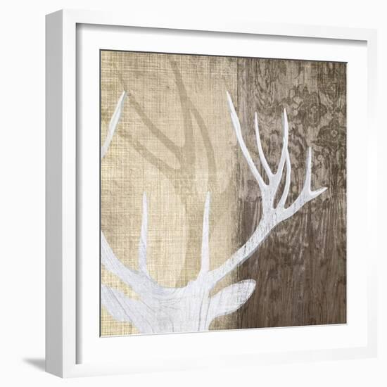 Deer Lodge II-Tandi Venter-Framed Art Print