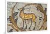 Deer mosaic, New House Of Hunt, Bulla Regia Archaeological Site, Tunisia-Nico Tondini-Framed Photographic Print