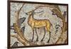 Deer mosaic, New House Of Hunt, Bulla Regia Archaeological Site, Tunisia-Nico Tondini-Framed Photographic Print