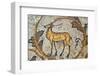 Deer mosaic, New House Of Hunt, Bulla Regia Archaeological Site, Tunisia-Nico Tondini-Framed Photographic Print