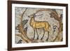 Deer mosaic, New House Of Hunt, Bulla Regia Archaeological Site, Tunisia-Nico Tondini-Framed Photographic Print