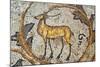 Deer mosaic, New House Of Hunt, Bulla Regia Archaeological Site, Tunisia-Nico Tondini-Mounted Photographic Print