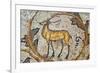 Deer mosaic, New House Of Hunt, Bulla Regia Archaeological Site, Tunisia-Nico Tondini-Framed Photographic Print