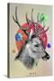 Deer New-Mark Ashkenazi-Stretched Canvas