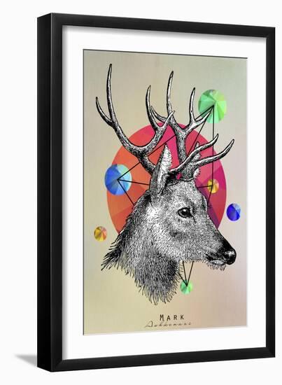 Deer New-Mark Ashkenazi-Framed Giclee Print