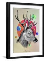 Deer New-Mark Ashkenazi-Framed Giclee Print