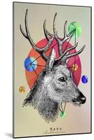 Deer New-Mark Ashkenazi-Mounted Giclee Print