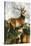 Deer of Chillingham Park, Northumberland, C.1867-Edwin Landseer-Stretched Canvas