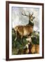 Deer of Chillingham Park, Northumberland, C.1867-Edwin Landseer-Framed Giclee Print