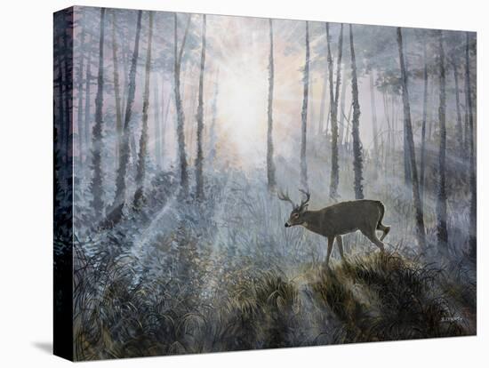 Deer Path IV-B. Lynnsy-Stretched Canvas