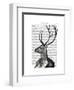 Deer Portrait 2-Fab Funky-Framed Art Print