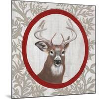 Deer Portrait-Gigi Begin-Mounted Giclee Print