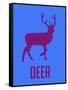 Deer Purple-NaxArt-Framed Stretched Canvas