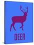Deer Purple-NaxArt-Stretched Canvas