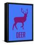 Deer Purple-NaxArt-Framed Stretched Canvas