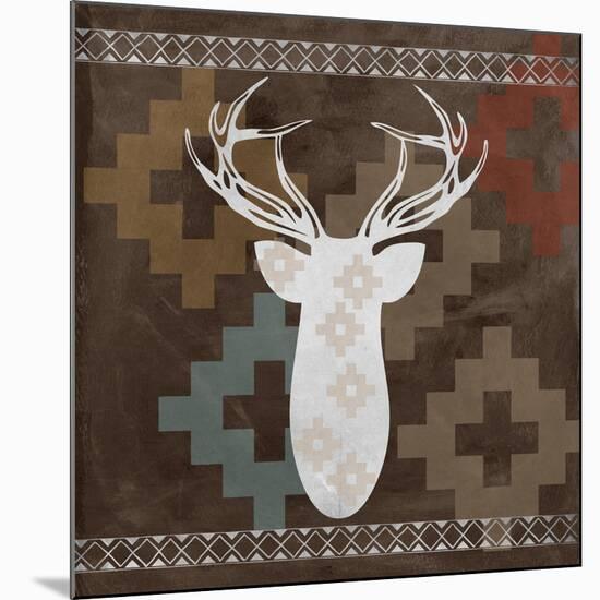 Deer Rack-Erin Clark-Mounted Giclee Print