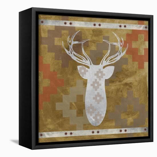 Deer Rack-Erin Clark-Framed Stretched Canvas