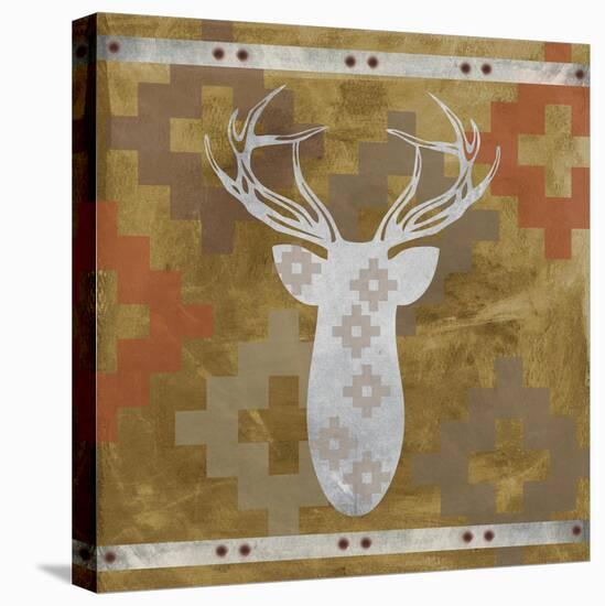 Deer Rack-Erin Clark-Stretched Canvas